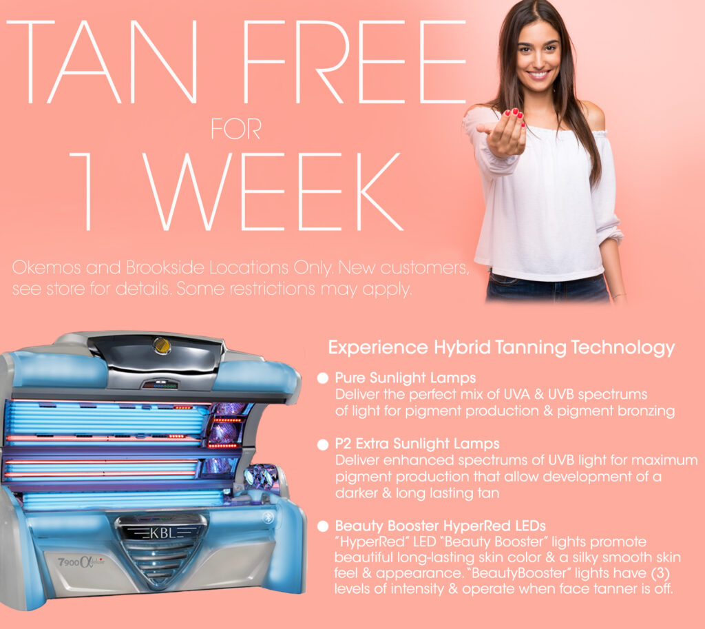Free Tan Week Pacific Tan Salon
